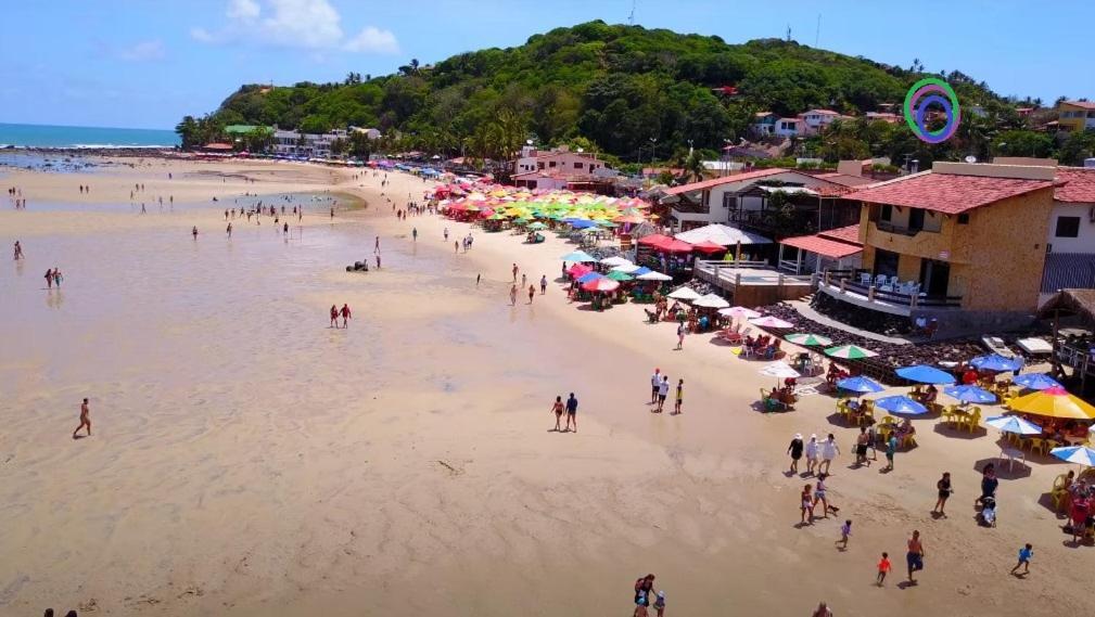 Praia de Pipa Apartamento A 100 Mts Da Praia, No Centro De Pipa מראה חיצוני תמונה