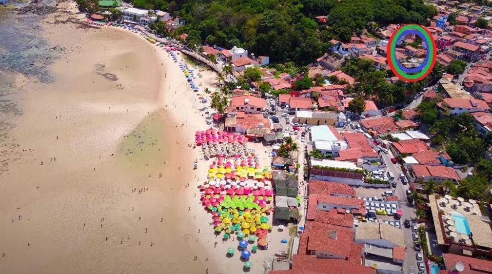 Praia de Pipa Apartamento A 100 Mts Da Praia, No Centro De Pipa מראה חיצוני תמונה