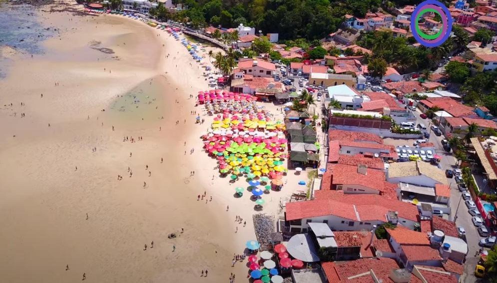 Praia de Pipa Apartamento A 100 Mts Da Praia, No Centro De Pipa מראה חיצוני תמונה