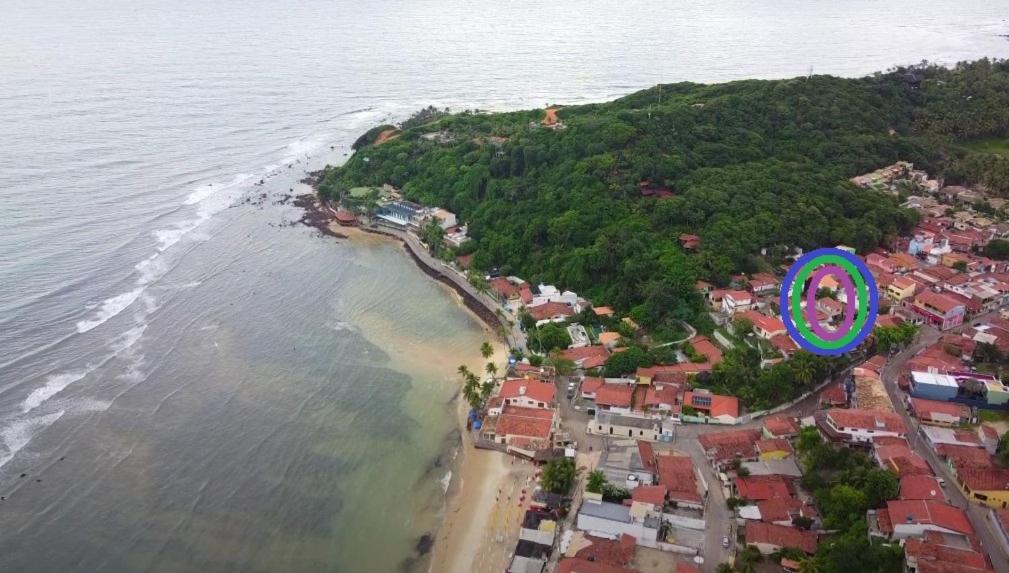 Praia de Pipa Apartamento A 100 Mts Da Praia, No Centro De Pipa מראה חיצוני תמונה